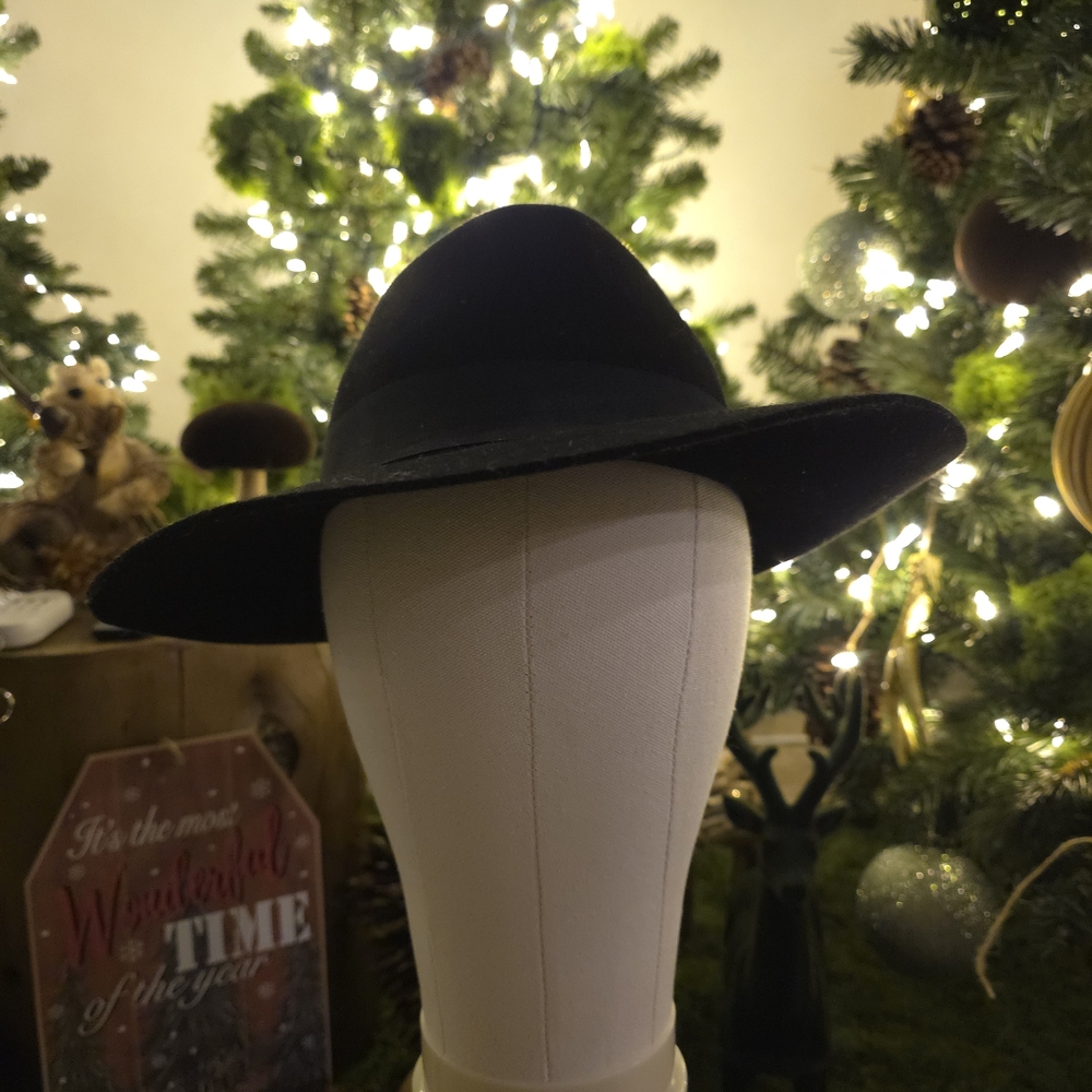 Stylish Black Fedora Hat